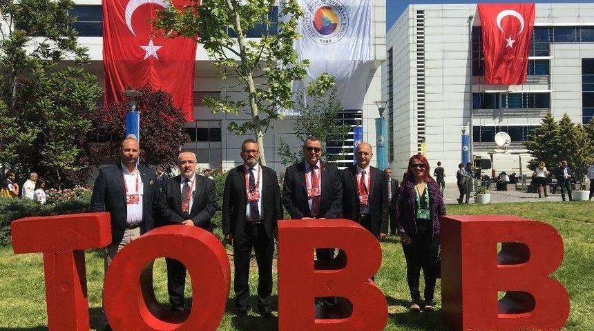 Kuşadası Ticaret Odası Heyeti Tobb&rsquo;un 73. Genel Kuruluna Katıldı