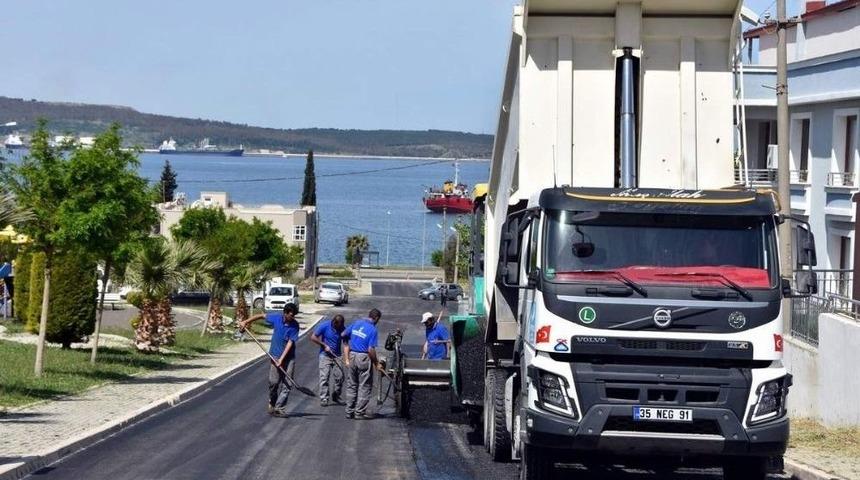 Yalı Mahallesinde Asfalt &Ccedil;alışmaları Tamamlandı