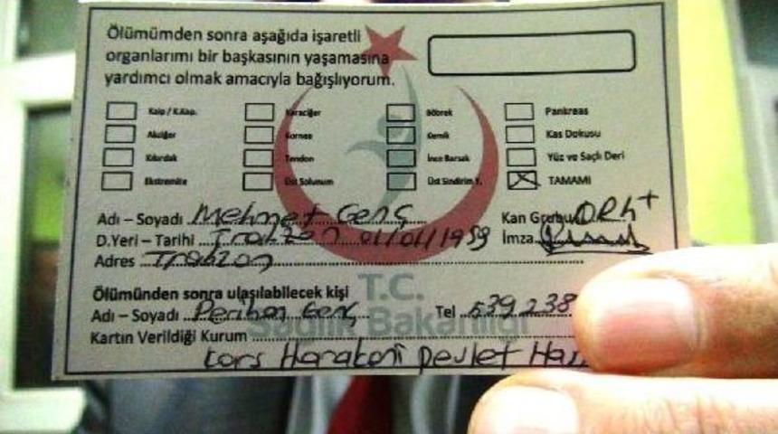 Kars M&uuml;ft&uuml;s&uuml; Organlarını Bağışladı