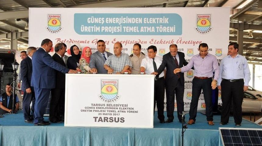 Tarsus Belediyesi G&uuml;neş Enerjisinden Elektrik &Uuml;retecek