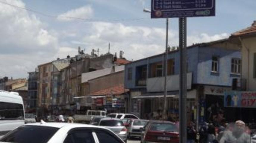 Seydişehir&rsquo;de &Uuml;cretli Otopark Uygulaması