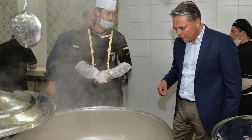 Başkan Uysal, Aş Evini İnceledi