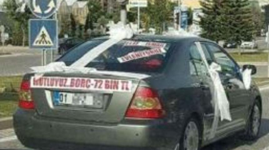 D&uuml;ğ&uuml;n Arabasında Bor&ccedil; Yakınması