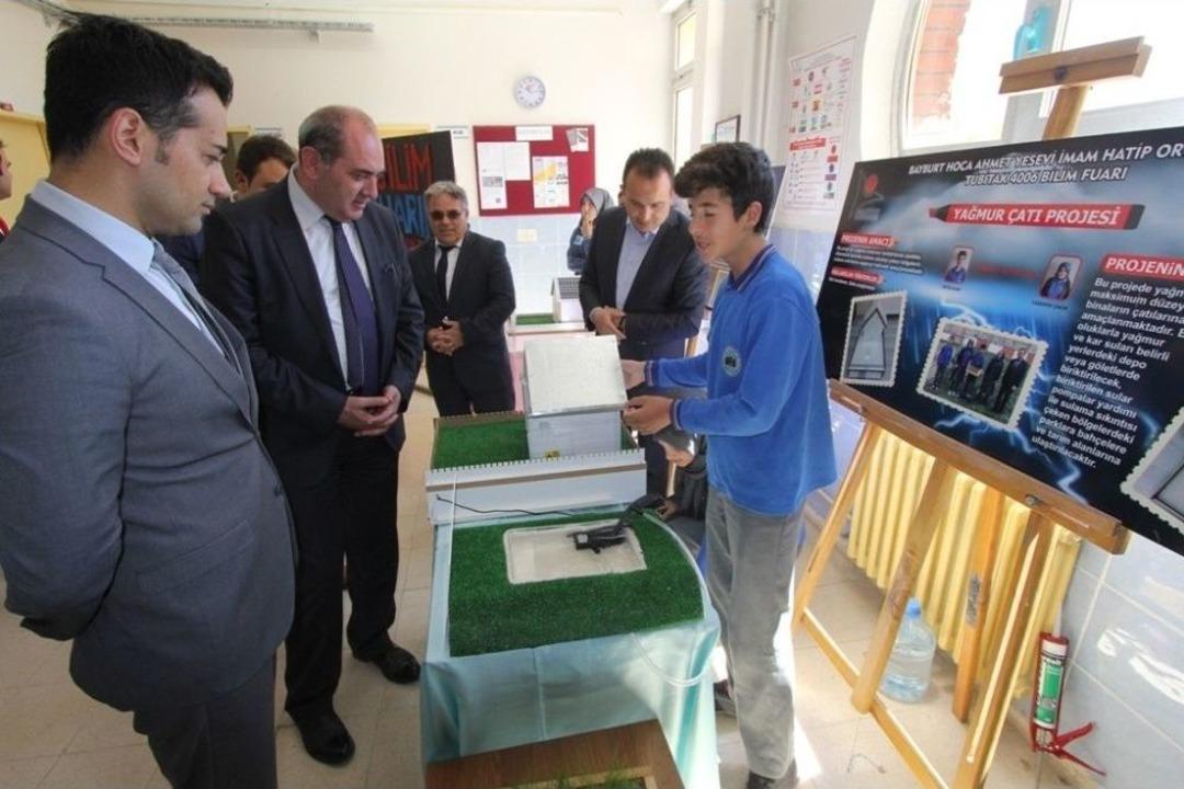 Bayburt&rsquo;ta T&uuml;bitak Fuarı