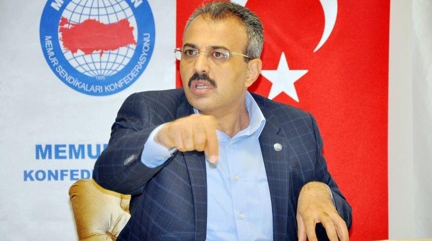 B&uuml;ro Memur-sen Genel Başkanı Yanbaz: "zamlar En Kısa S&uuml;rede Yapılmalı, Aksi Takdirde Eylem Yapacağız"