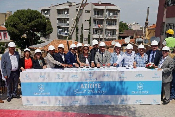 Konak’ta 12. Semt Merkezinin Temeli Atıldı G1