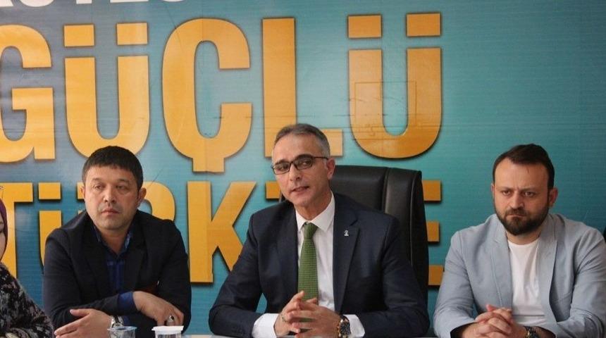 Ak Parti Gebze İl&ccedil;e Başkanı Hasan Soba, Basın İle Bir Araya Geldi