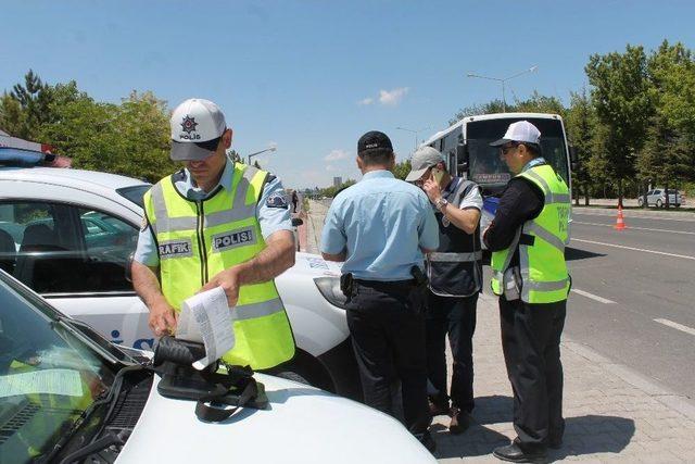 Niğde’de ‘türkiye Güvenli Trafik Denetimi’ Uygulaması Yapıldı