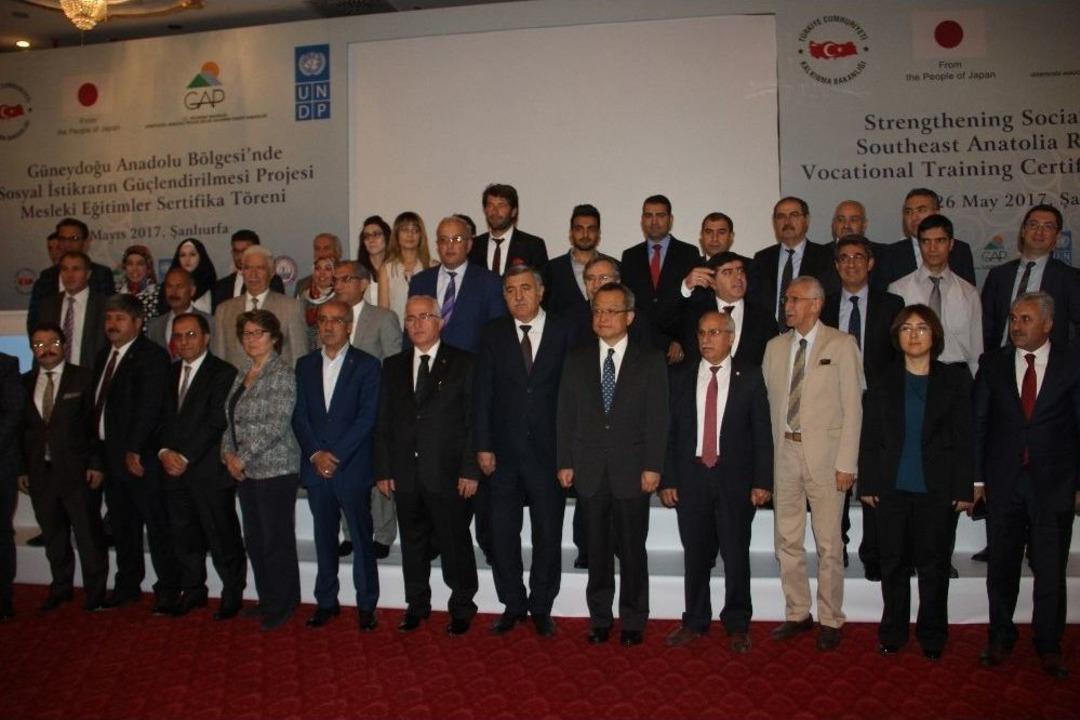 Japon H&uuml;kumetinin Finanse Ettiği Mesleki Eğitim Programı Tamamlandı