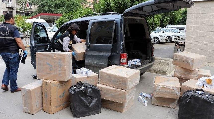 Kahramanmaraş&rsquo;ta Ka&ccedil;ak Sigara Operasyonu