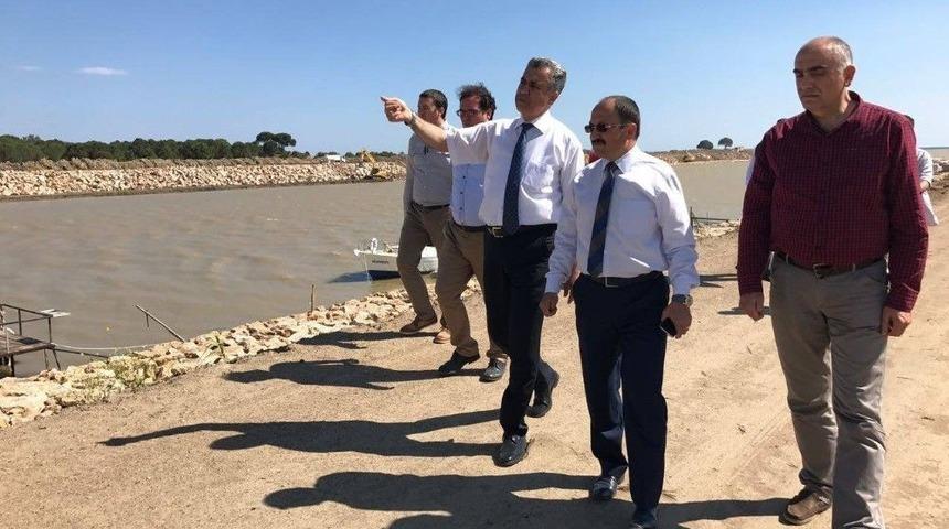 Aksu &Ccedil;ayı Taşkın Koruma &Ccedil;alışmaları