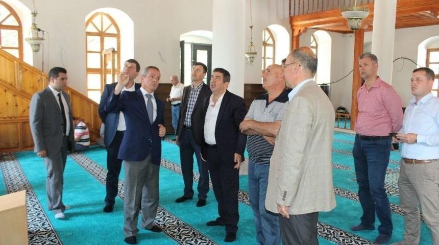 G&ouml;me&ccedil; &Ccedil;arşı Camisi İbadete A&ccedil;ıldı