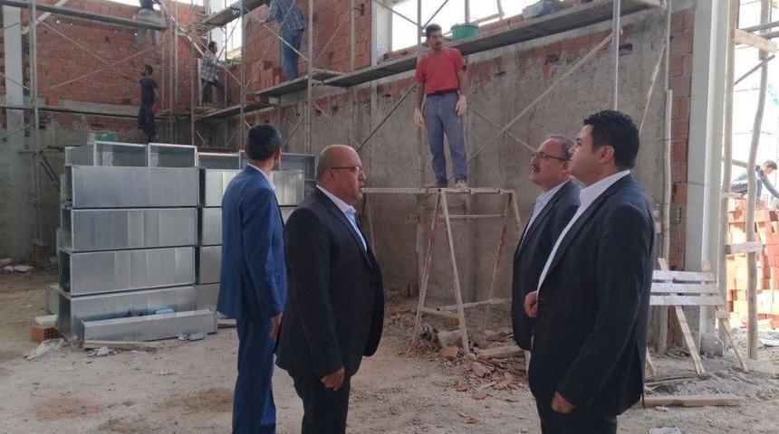 Kaymakam Avcı, İnşaat &Ccedil;alışmalarını Denetledi