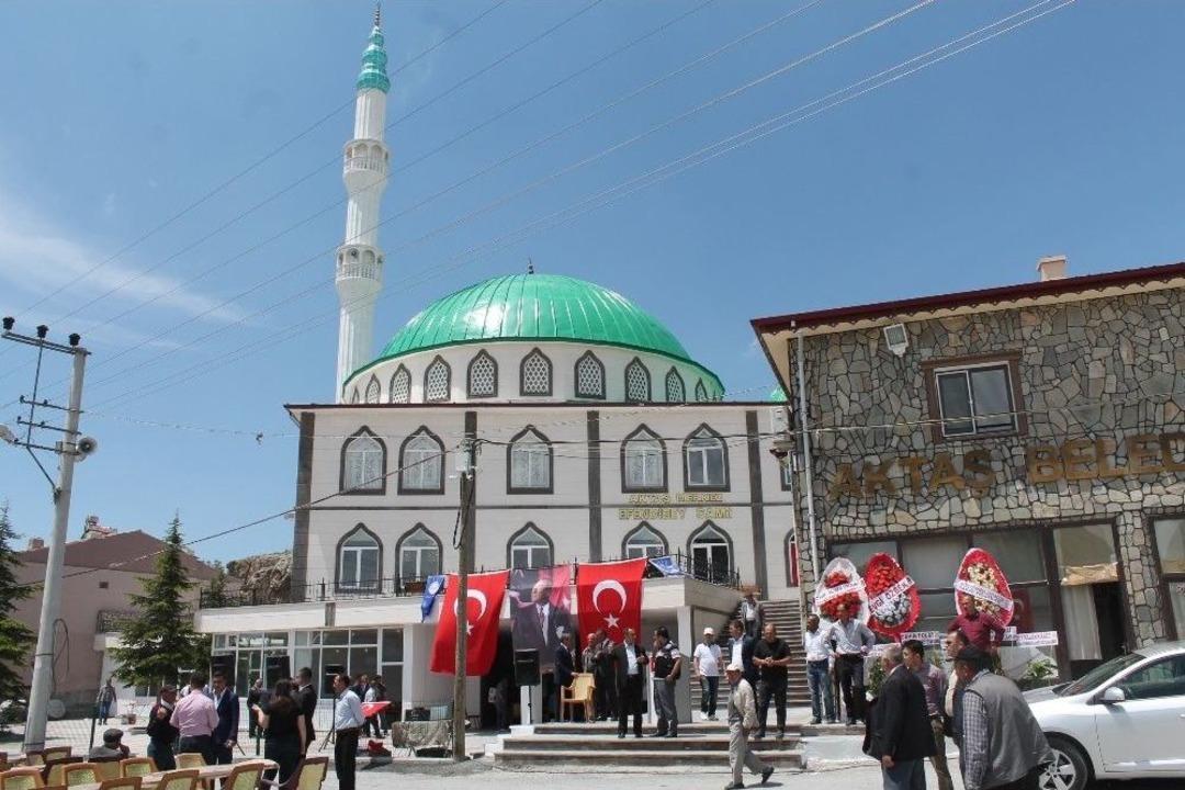 Aktaş Efendibey Cami İbadete A&ccedil;ıldı