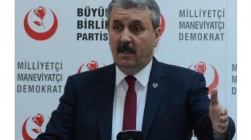 Bbp Lideri Destici: Dualarımız Zul&uuml;m, Kahır, &Ccedil;ile Ve Sıkıntı &Ccedil;ekenlere