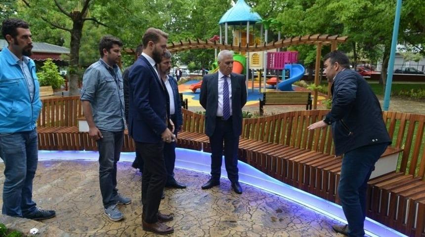 Konak Parkı Ve Koşu Yolu Yenilendi