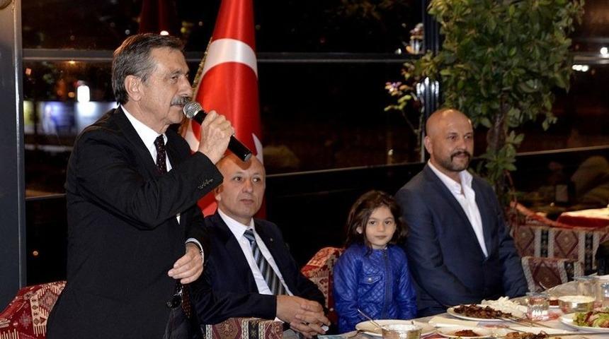 Başkan Ata&ccedil; Medikal Destek Yemeğine Katıldı