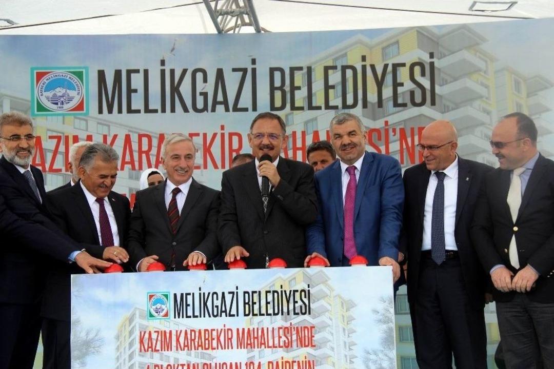 Kentsel D&ouml;n&uuml;ş&uuml;m Konutlarının Temeli Atıldı