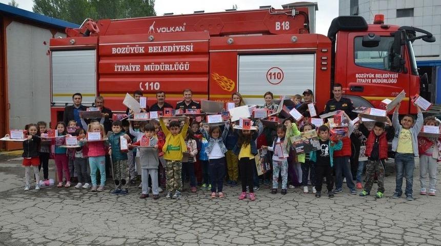 Miniklere Yangın Eğitimi