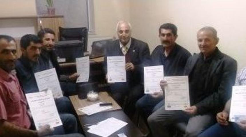 Van&rsquo;da &lsquo;mesleki Yeterlilik Belgesi&rsquo; Dağıtımı