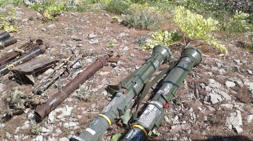 Tsk: &ldquo;uludere&rsquo;de Tanksavar F&uuml;zeleri Ve M&uuml;himmat Ele Ge&ccedil;irildi&rdquo;