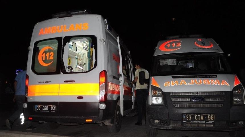 Hastanenin Acil Servis Girişinde Arbede