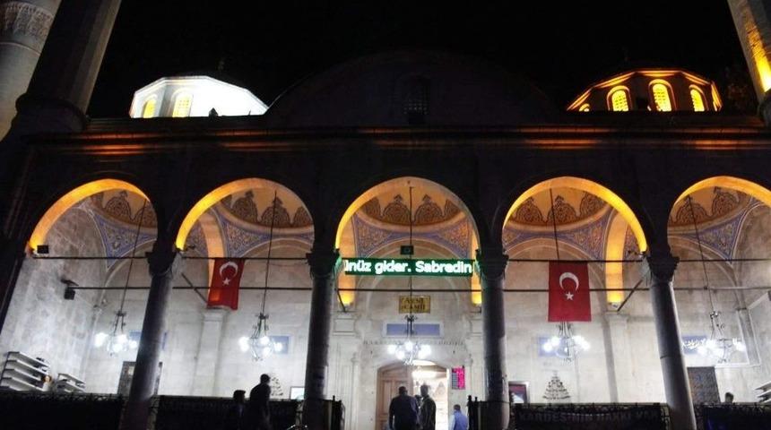 Malatya&rsquo;da İlk Teravih Kılındı