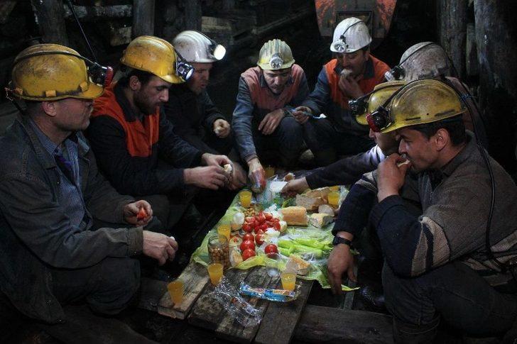 Zonguldak’ta Yerin 200 Metre Altında İlk Sahur G1