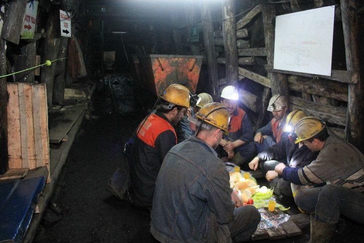 Zonguldak’ta Yerin 200 Metre Altında İlk Sahur G3