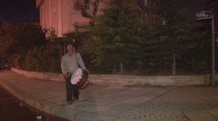 Ankara&rsquo;da Ramazan Davulcuları İş Başı Yaptı