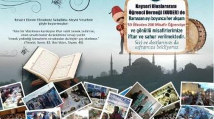 Kuder &Ouml;ğrencileri İftar Sofrasında Buluşturuyor