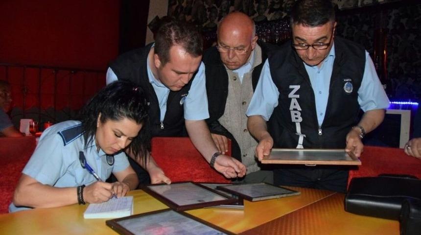 Alkollü Mekanlara Yönelik Denetimler Devam Ediyor