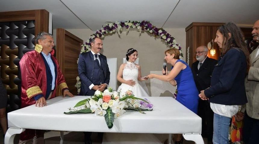 Başkan Uysal, Meclis &Uuml;yesi Kotan&rsquo;ın Nikahını Kıydı