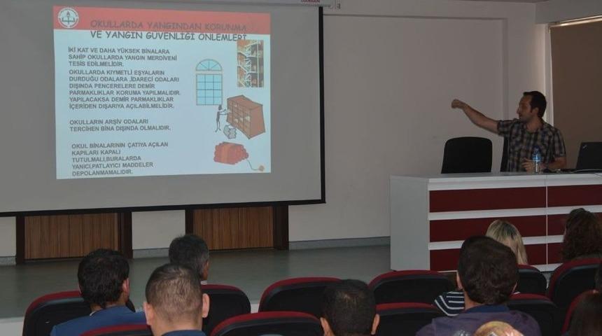 Osmaneli&rsquo;de Yangın Eğitimi