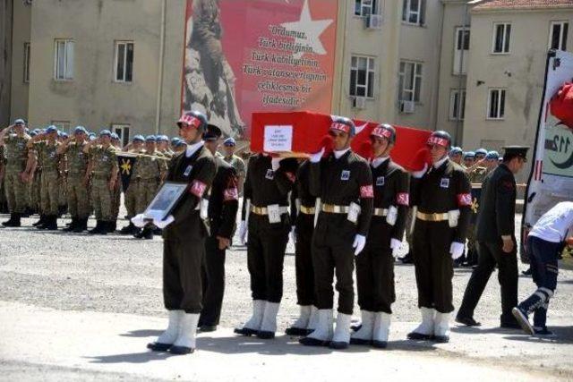 Siirt Şehidine Uğurlama Töreni