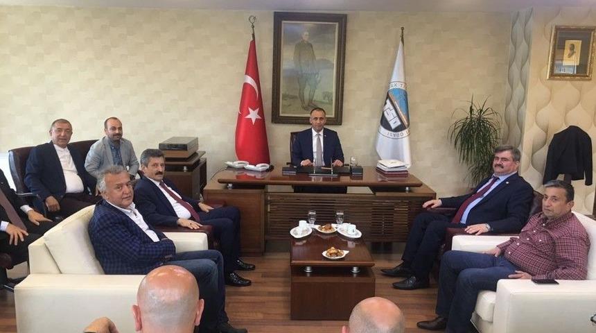 &Ccedil;aturoğlu&rsquo;ndan Vali Kaban Ve Tso&rsquo;ya Ziyaret