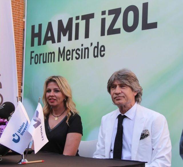 Hamit İzol, ’roza’yı Mersinliler İçin İmzaladı