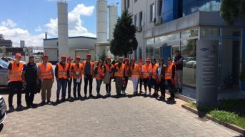 &Ccedil;orlu Myo &Ouml;ğrencilerinden Teknik Gezi