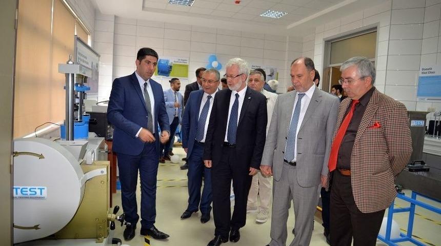 Yapı Malzemeleri Laboratuvarı Hizmete A&ccedil;ıldı