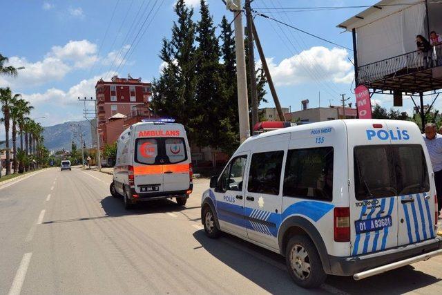 Kozan’da Yolda Yürüyen Vatandaş Bıçaklandı