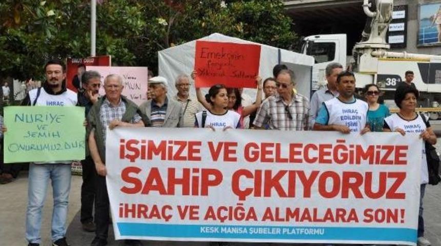 Kesk &Uuml;yelerinden 20'inci Oturma Eylemi