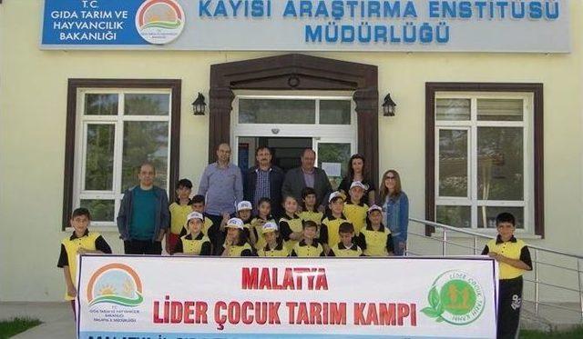 Malatya’da ‘lider Çocuk Tarım Kampı’ Düzenlendi