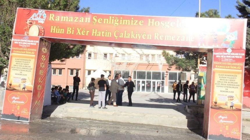 Ramazan Şenlik Yeri Hazır Hale Getirildi
