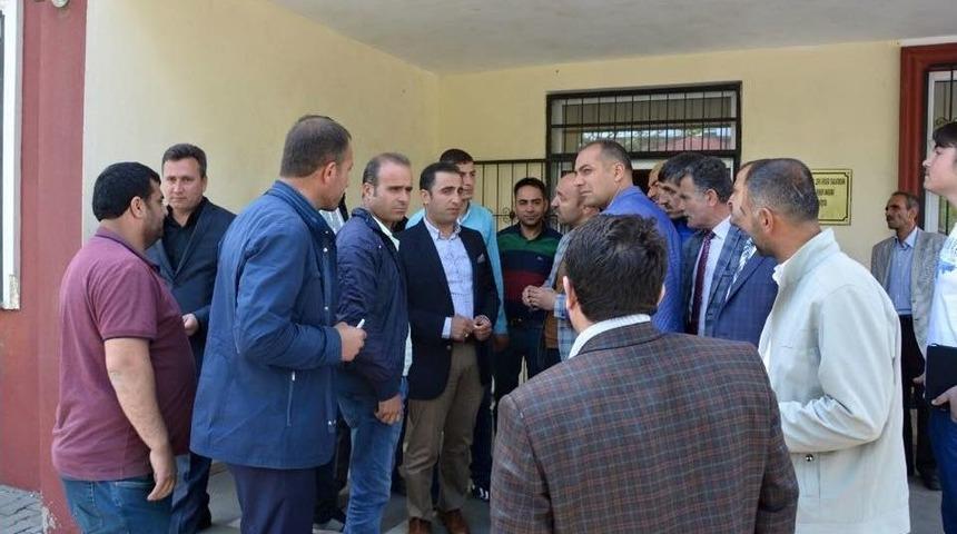 Kaymakam Alibeyoğlu G&uuml;roymak Esnafıyla Buluştu