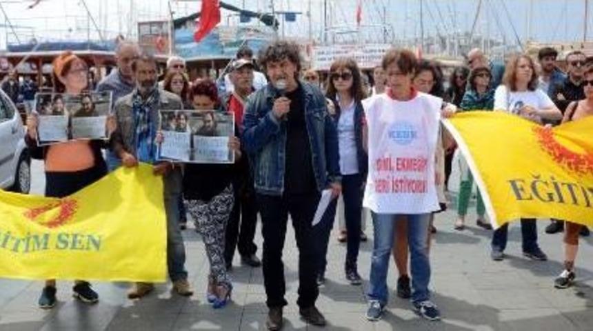 Bodrum'da Tutuklama Tepkisi