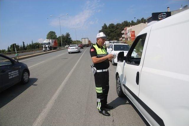 1 Günde 266 Araca 115 Bin Tl Ceza Kesildi