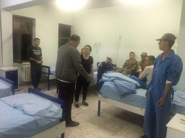 Hastaneye Kaldırılan Askerler Taburcu Edildi