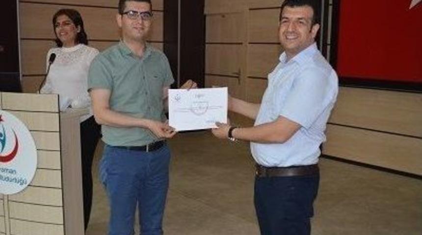 Kanser Taramalarında Emeği Ge&ccedil;en Sağlık&ccedil;ılara Teşekk&uuml;r Belgesi