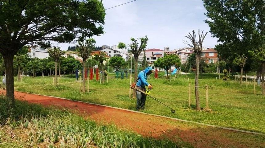 İzmit&rsquo;te Mahalleler Tırpandan Ge&ccedil;iriliyor