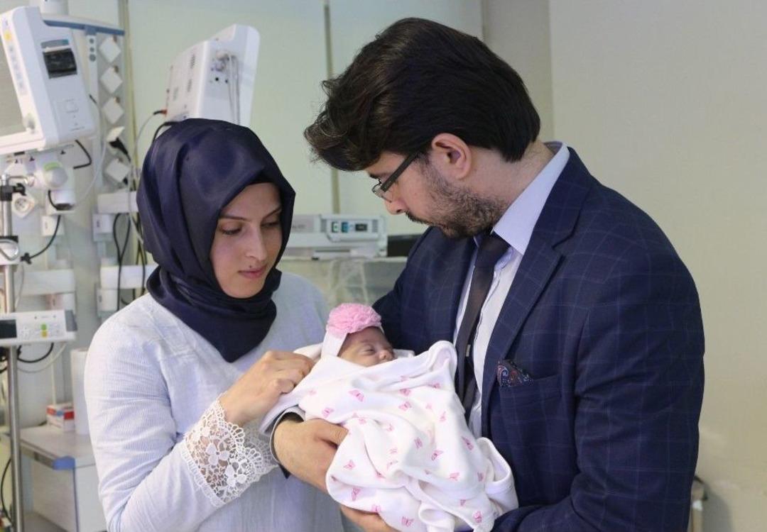 560 Gram Doğan Erva Bebek 4 Ay Sonra Taburcu Oldu